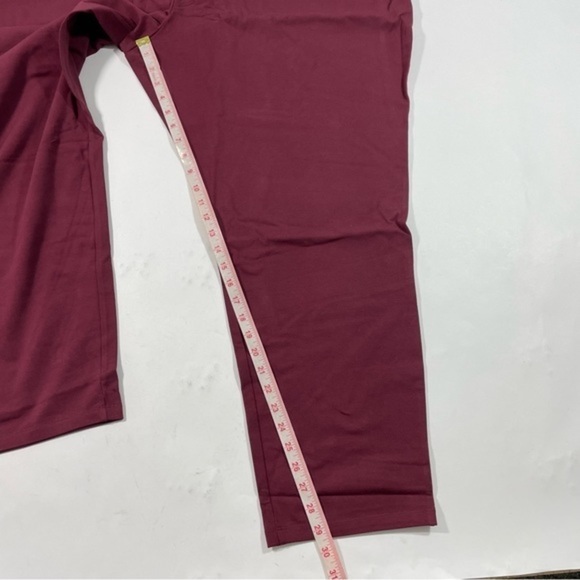 New Logo Lori Goldstein Layers Contrast Stitch Leggings Size 5X - Picture 8 of 9